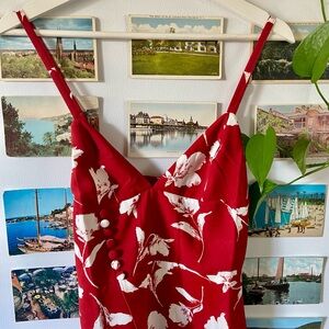 Petite Studio Floral Midi Dress (NWT)